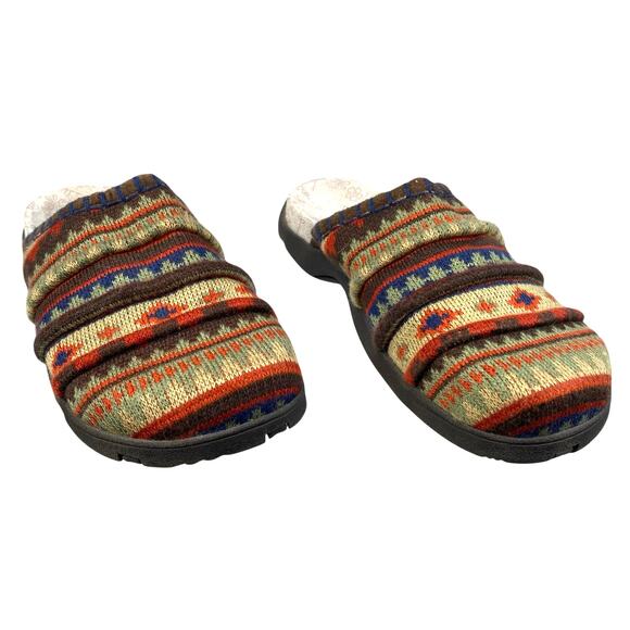 Taos Women’s Tabitha Harvest Aztec Multicolor Knit Slip On Mule Size US 8 - Picture 5 of 11